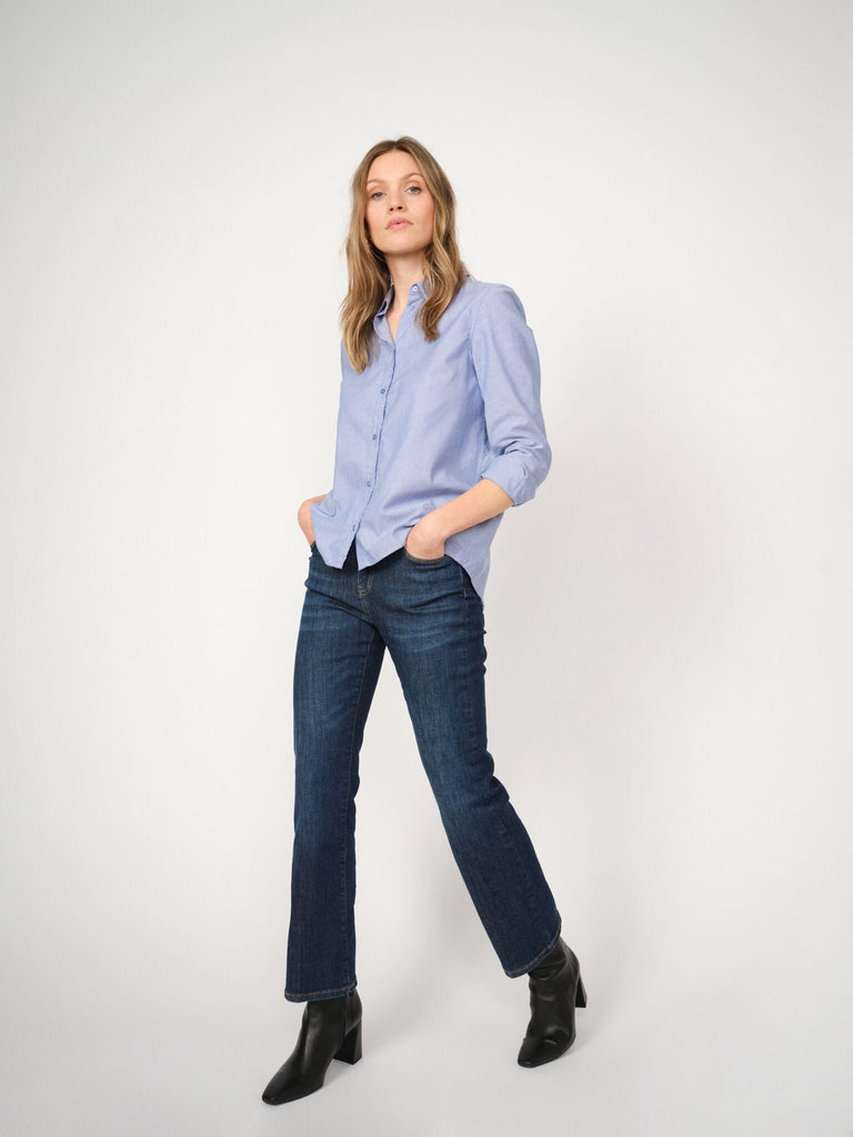 Modelshot / Blue Denim / Detail