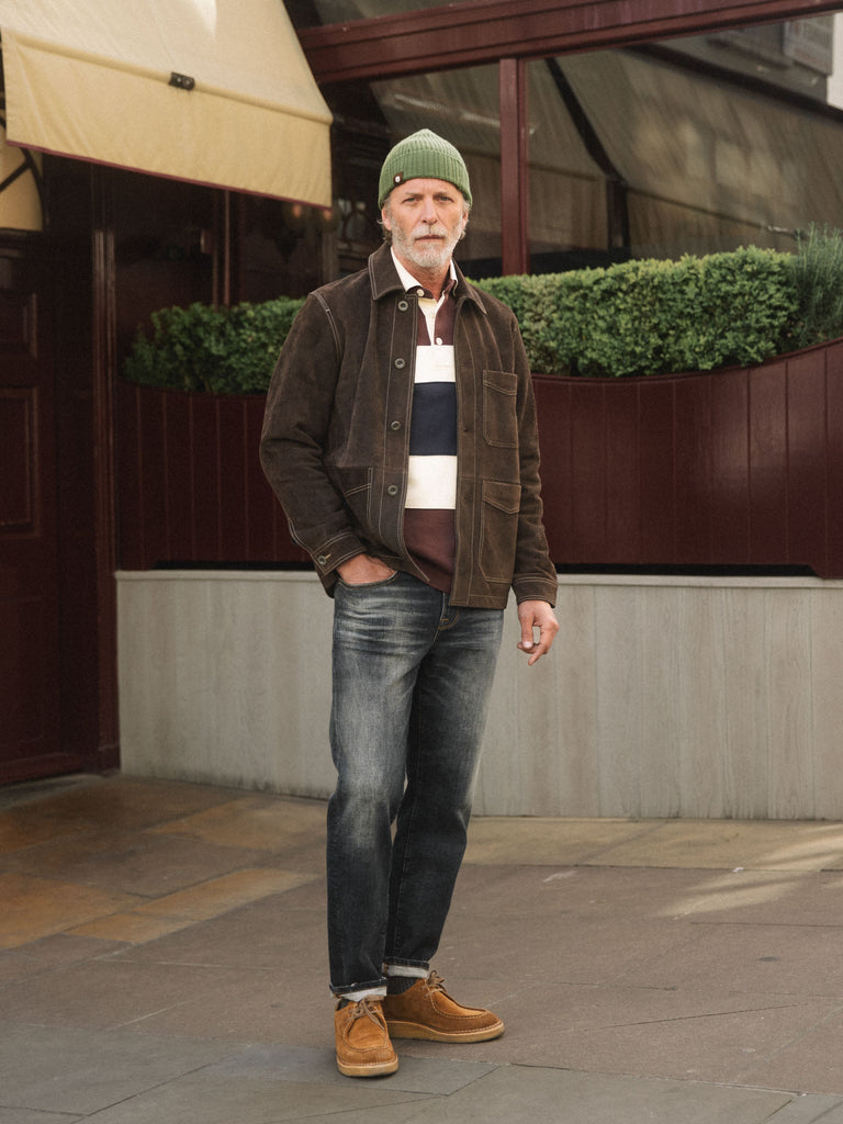 Modelshot / Blue Denim / Detail