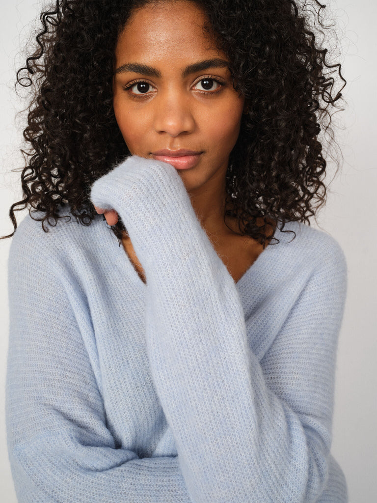 Modelshot / Cashmere Blue / Detail