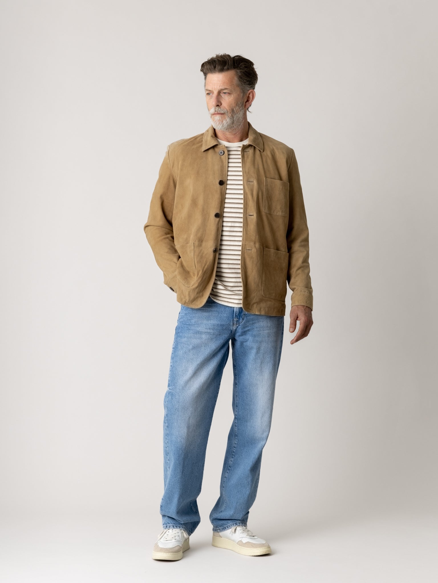 Modelshot / Light Blue Denim / Detail